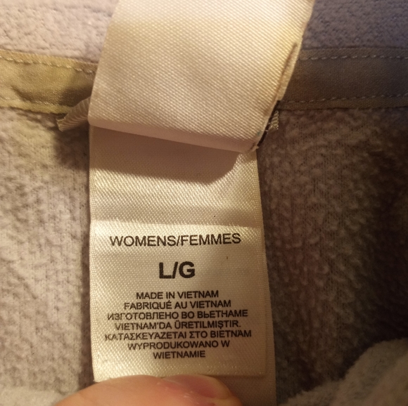 The North Face Quarter Zip Sweater Sz Large - Picture 5 of 12